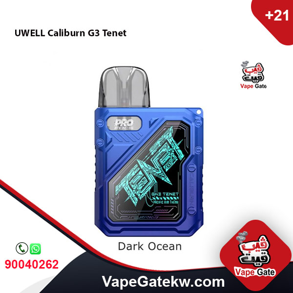 UWell Caliburn GK3 Tenet Dark Ocean Color