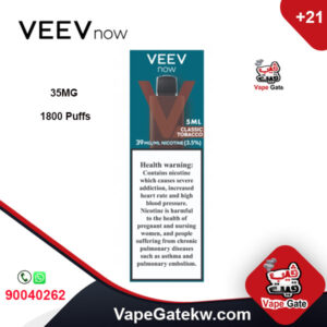 VEEV Now Classic Tobacco 35MG 1800 Puffs