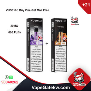 VUSE Go Buy One Get One Free
