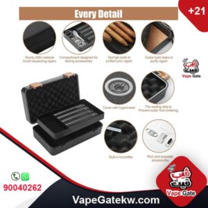 Cigar Case PS Black