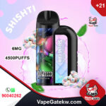 Shishti Cotton Candy 6MG 4500 Puffs