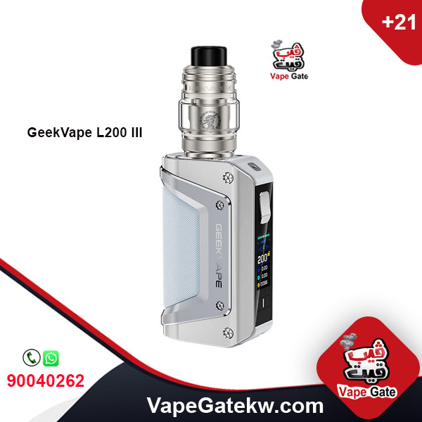 GeekVape L200 3 silver color L200 III