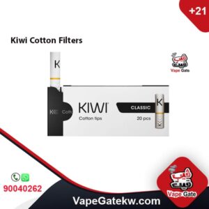 Kiwi Cotton Tips pack of 20 Filters