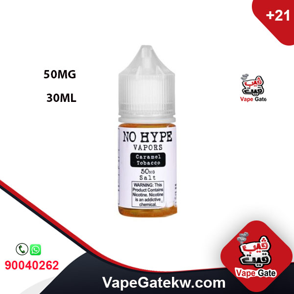 No Hype Vapors Caramel Tobacco 50MG