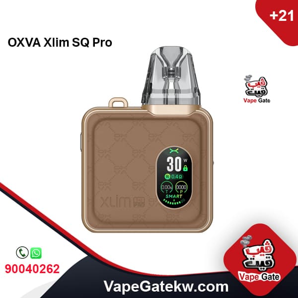 OXVA Xlim SQ Pro Brown leather