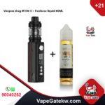 Voopoo Drag M100 S + Freebase liquid 60ML