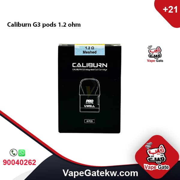 Caliburn G3 pods 1.2 ohm