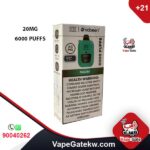 JDI Vabeen Malibu 20MG 6000 Puffs