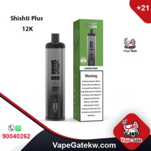 Shishti Plus 3MG LEMON MINT 12K