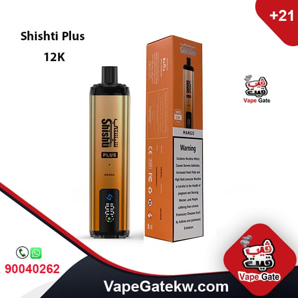 Shishti Plus 3MG MANGO 12K