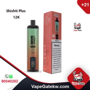 Shishti Plus 3MG PEACH 12K