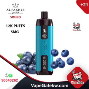 Vape Al Fakher Crown Bar Berry Blue 12K Sound