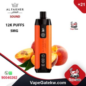 Vape-Al-Fakher-Crown-Bar-PEACH-12K-Sound