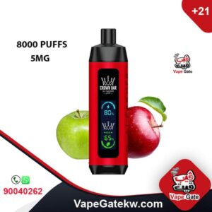 Vape-Al-Fakher-Crown-Bar-Pro-Apple-8000-Puffs