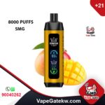 Vape Al Fakher Crown Bar Pro Mango 8000 Puffs