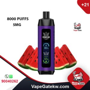 Vape Al Fakher Crown Bar Pro Watermelon 8000 Puffs