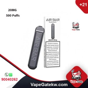 AIR BAR GRAPE 20MG 500 Puffs