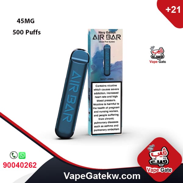 AIR BAR NAVY 45MG 500 Puffs