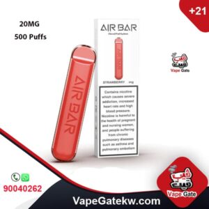 AIR BAR STRAWBERRY 20MG 500 Puffs