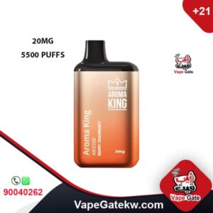 Aroma King Metallic Berry Cranberry 20MG 5500 PUFFS