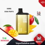 Aroma King Metallic Mango 50MG 5500 PUFFS