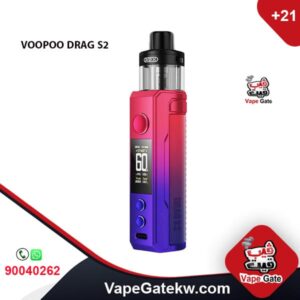 VOOPOO DRAG S2 VAPE KIT Modern Red