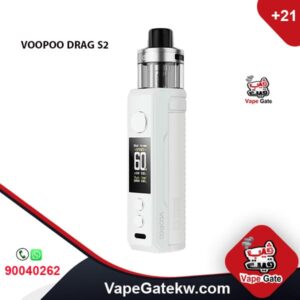 VOOPOO DRAG S2 VAPE KIT Pearl White