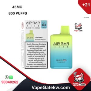 AIR BAR NANO Lime Mint 45MG 800 PUFFS