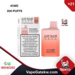 AIR BAR NANO Strawberry Pomegranate 45MG 800 PUFFS