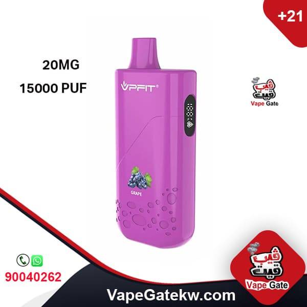 Arobar Grape 20mg 15000 puffs