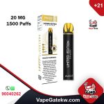 AUC Maxi Plus Limited Edition 20 MG 1500 Puffs