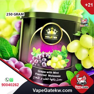 HOLSTER Grape With Mint Flavored Molasses 250 GRAM