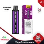 UWELL SHISHTI PETO GRAPE 7500 PUFFS 20MG