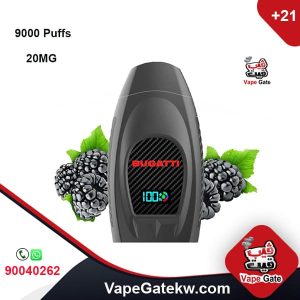 BUGATTI Vape Black 20MG 9000 Puffs